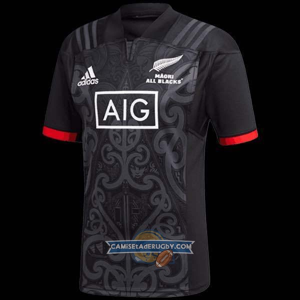 Camiseta Nueva Zelandia Maori All Blacks Rugby 2019 Local